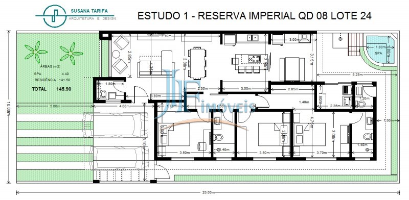 JF Imóveis | Imobiliária em Ribeirão Preto | Casa Condomínio - Recreio das Acácias - Ribeirão Preto